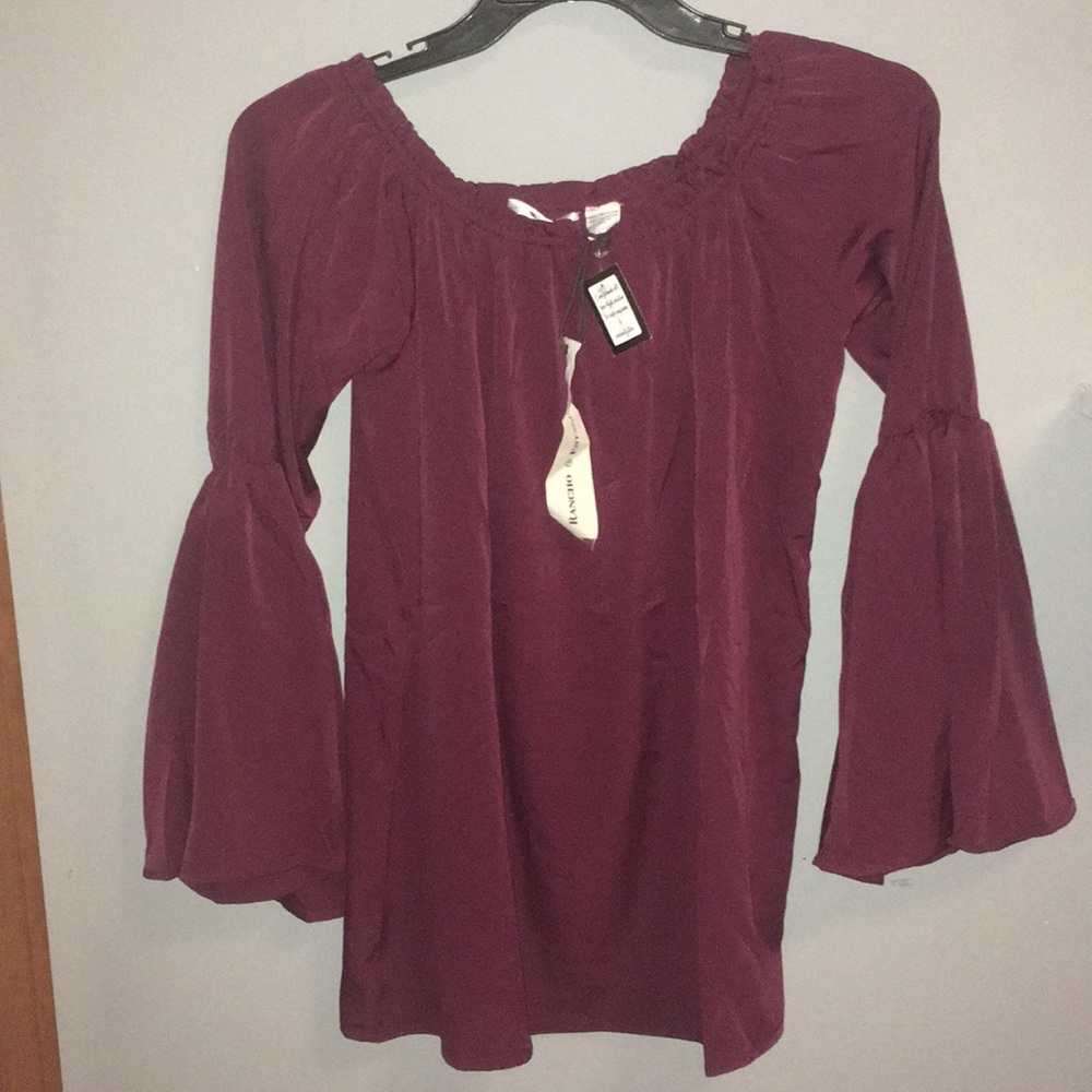 Maroon blouse